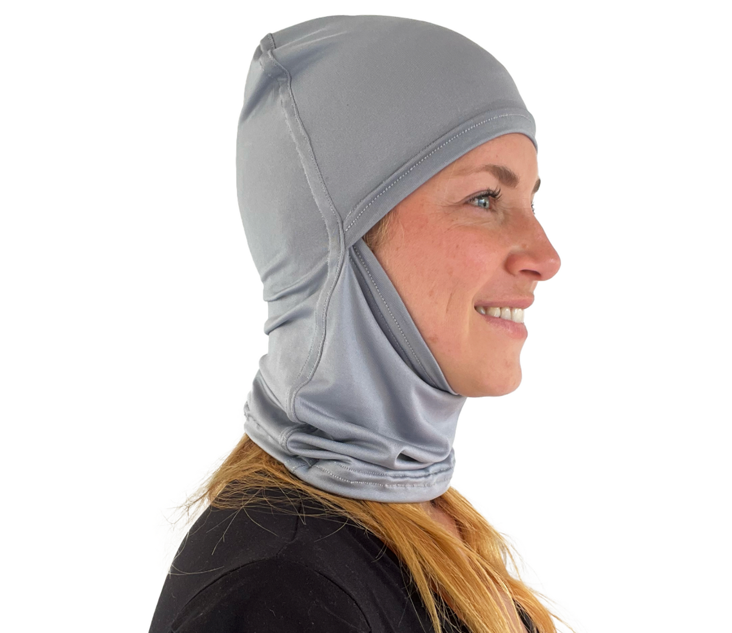 Balaclava Gato Unicolor Gris Claro