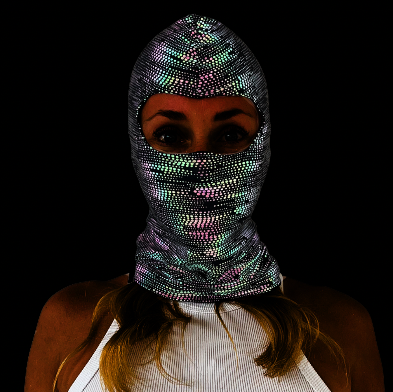 Balaclava Luz Vibora Multicolor