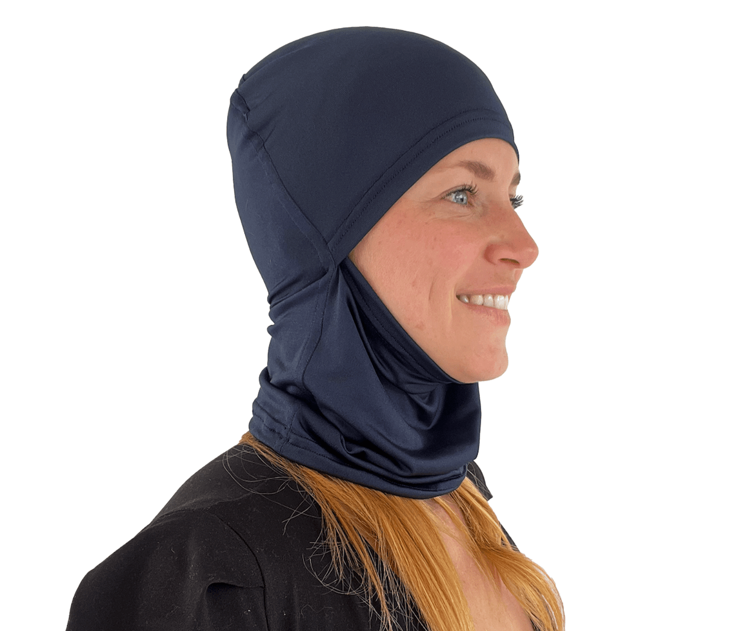 Balaclava Gato Unicolor Azul Oscuro - Pescuezo