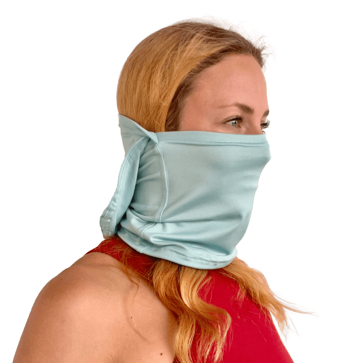 Balaclava Gato Unicolor Menta - Pescuezo