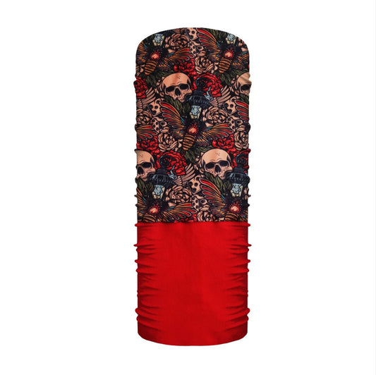 Bipolar Microfibra Calaveras Moth - Pescuezo