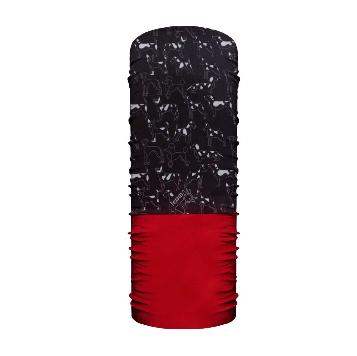 Bipolar Microfibra Pinches Perros/Rojo - Pescuezo