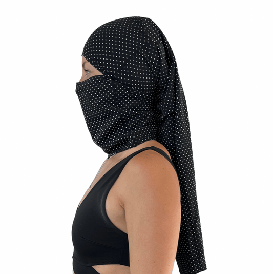 Doble Hijuepeta Luz Reflectivo 100cms Puntos BYN - Pescuezo