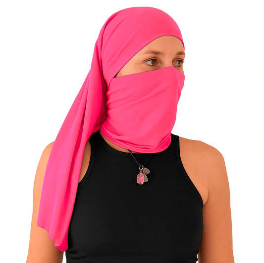 Doble Hijuepeta Microfibra Fucsia - Pescuezo