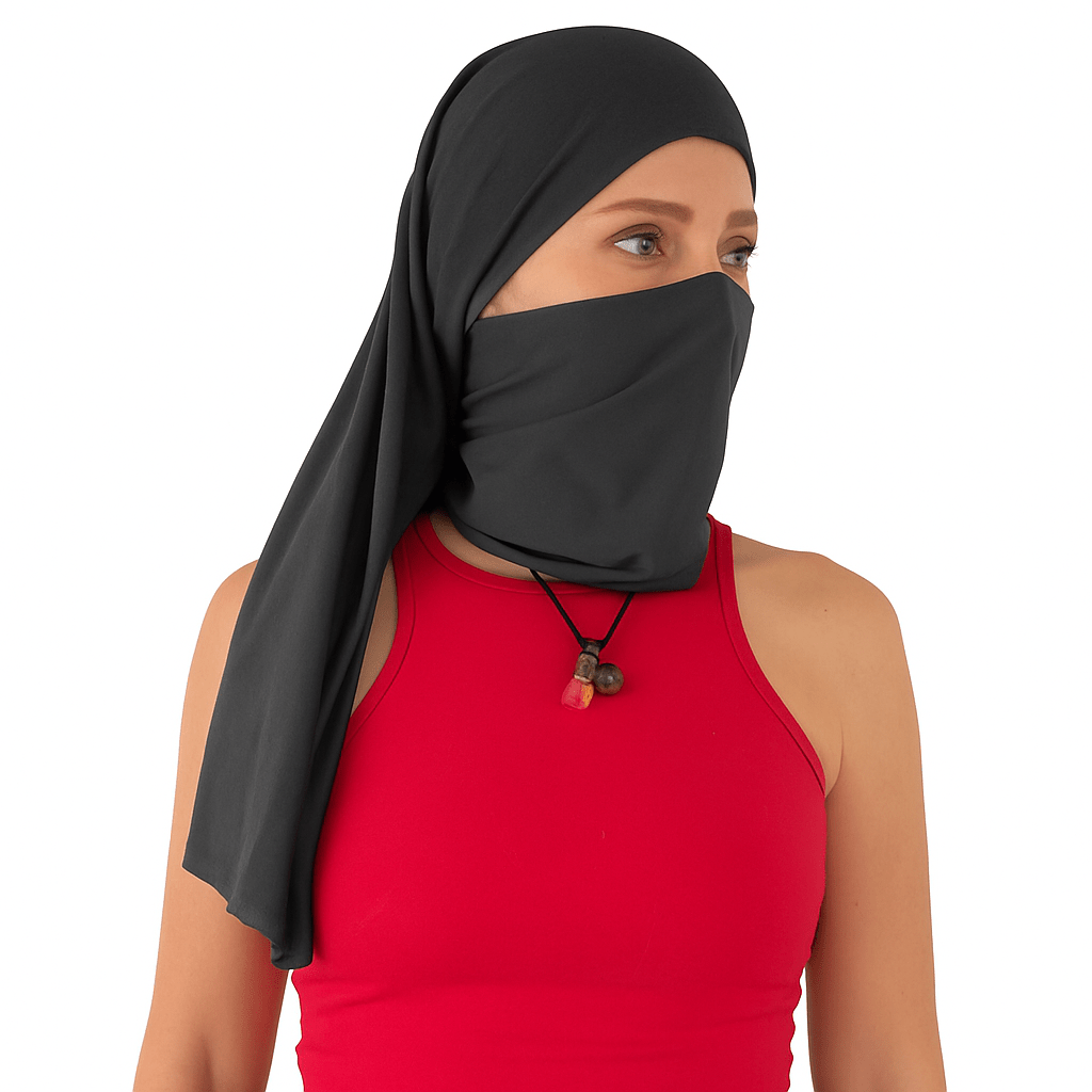 Doble Hijuepeta Microfibra Gris Oscuro 100 cms - Pescuezo