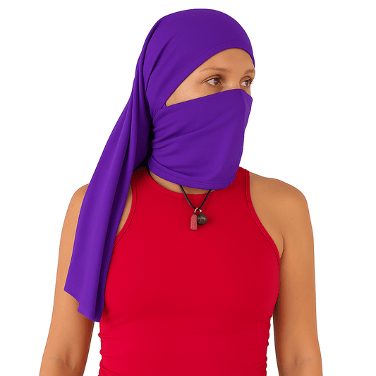 Doble Hijuepeta Microfibra Morado 100 cms - Pescuezo