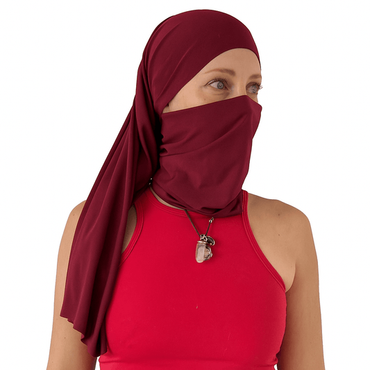 Doble Hijuepeta Microfibra Vino 100 cms - Pescuezo