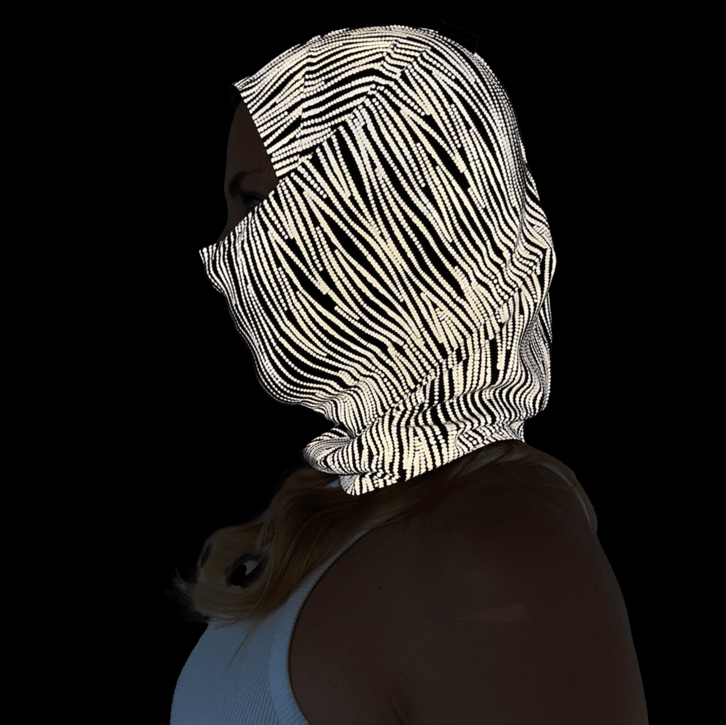 Luz Gusano BYN - Pescuezo