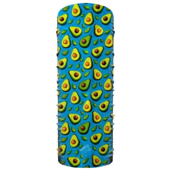 Microfibra Aguacates Palta Azul - Pescuezo