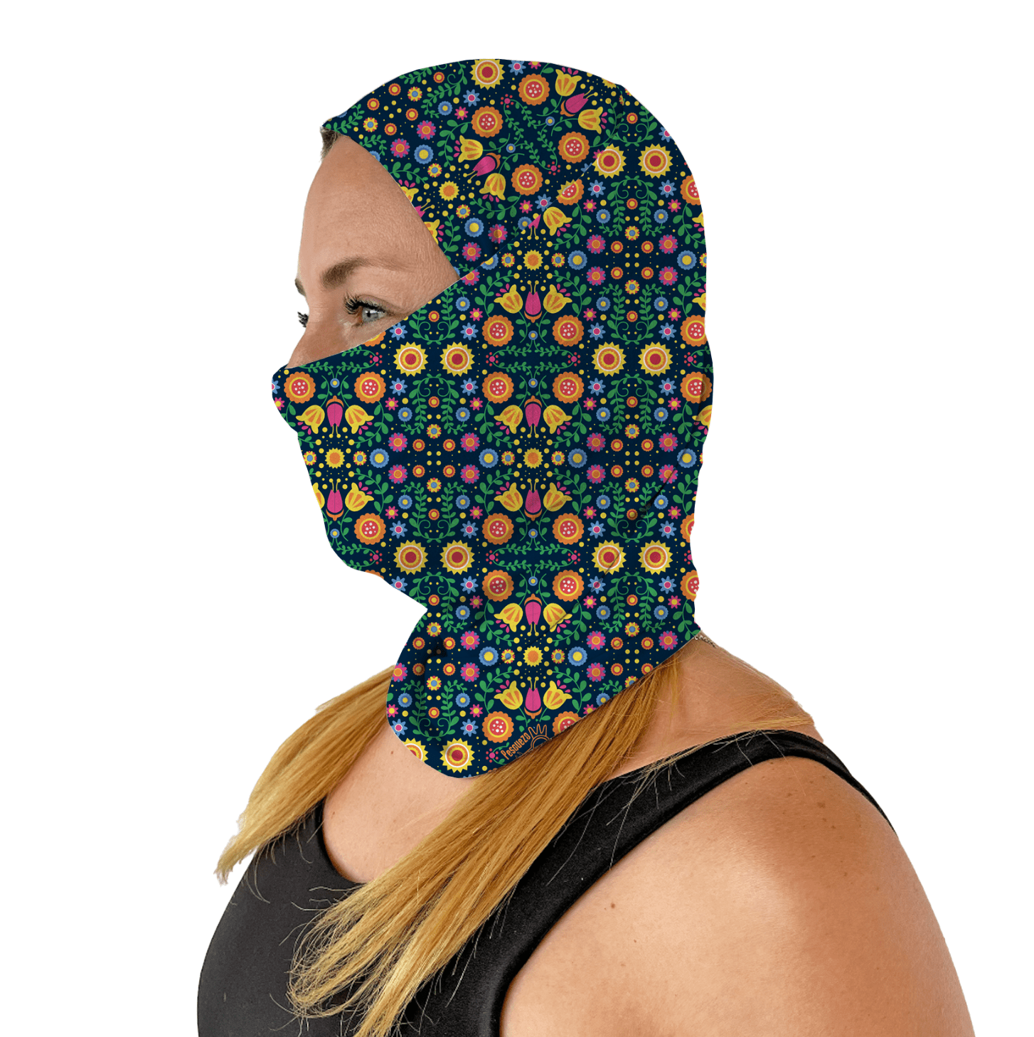 Microfibra Floral - Pescuezo