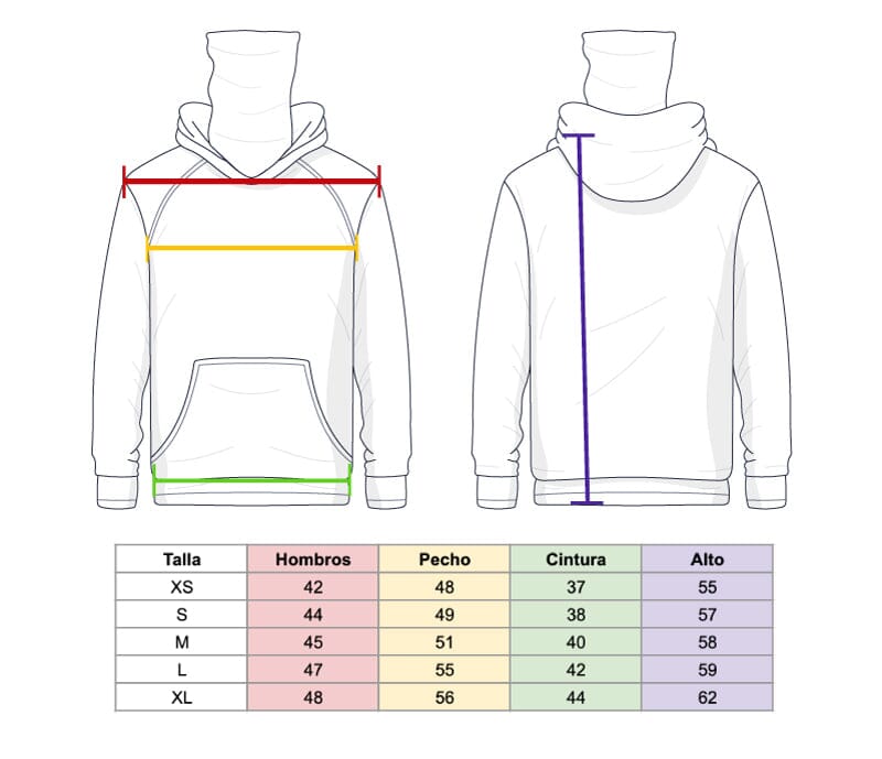 Pesjudi Licrado Verde Oliva/Negro - Pescuezo