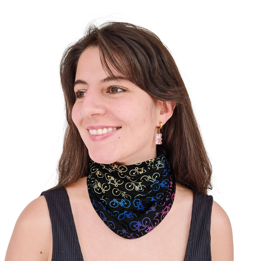 Microfibra Bici Bike Multicolor Pescuezo Microfibra Pescuezo