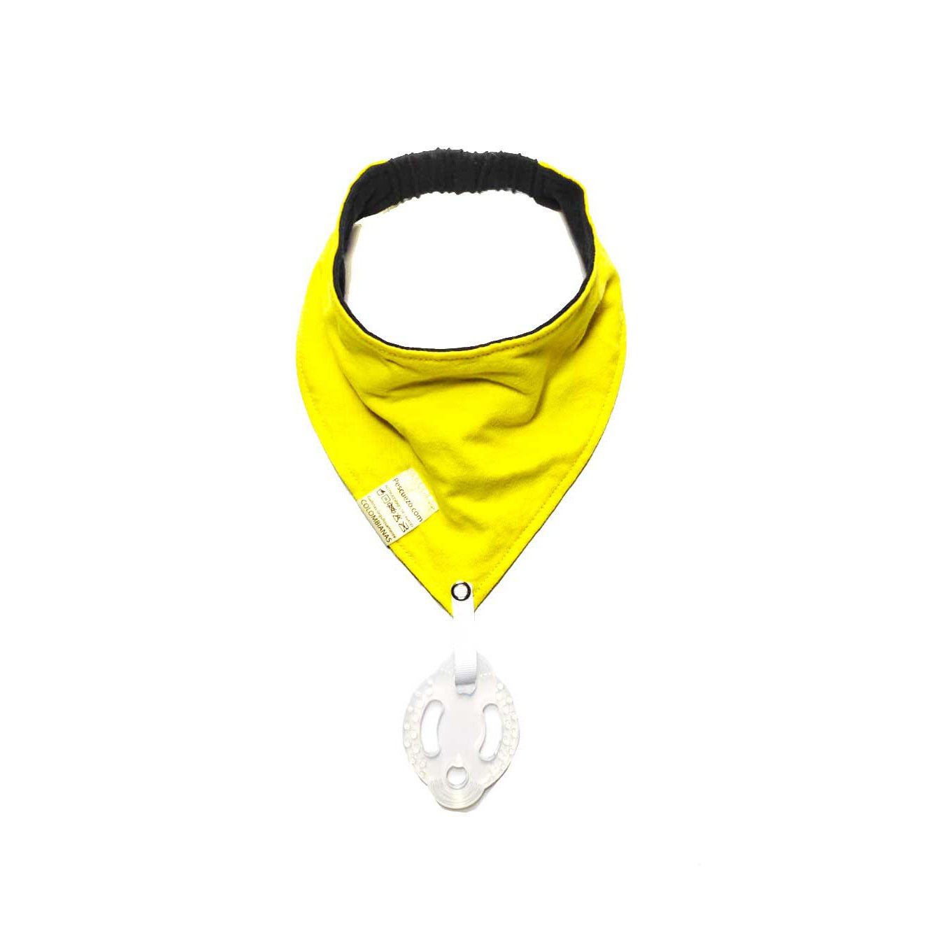 Babas Negro Amarillo Banda Pescuezo