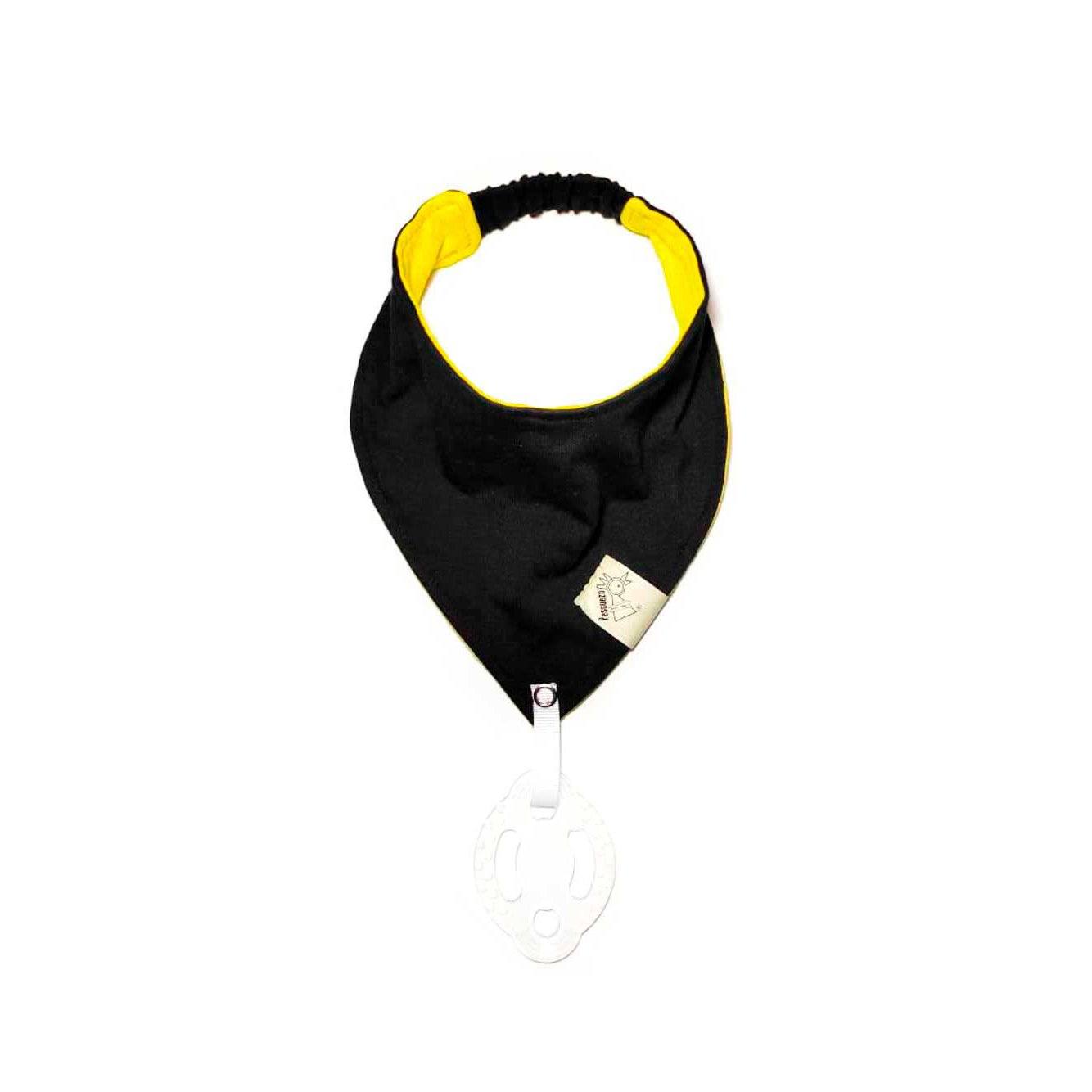 Babas Negro Amarillo Banda Pescuezo