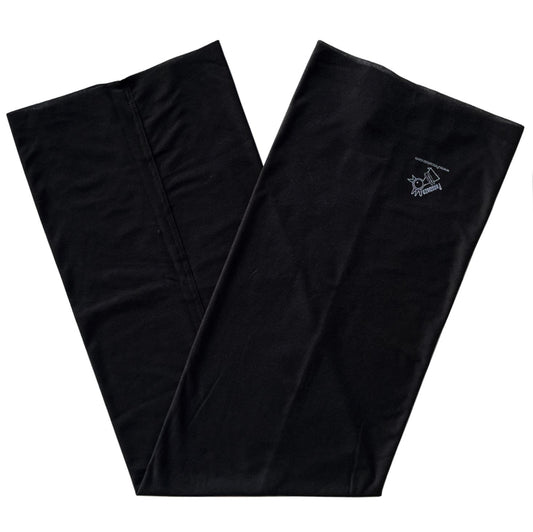 Hijuepeta Microfibra Negro Pescuezo Microfibra Pescuezo