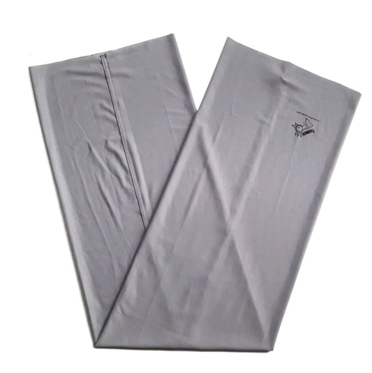 Hijuepeta Microfibra Gris Claro Pescuezo Microfibra Pescuezo