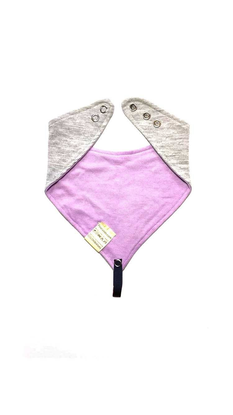 Babas Gris Mora Broches Pescuezo