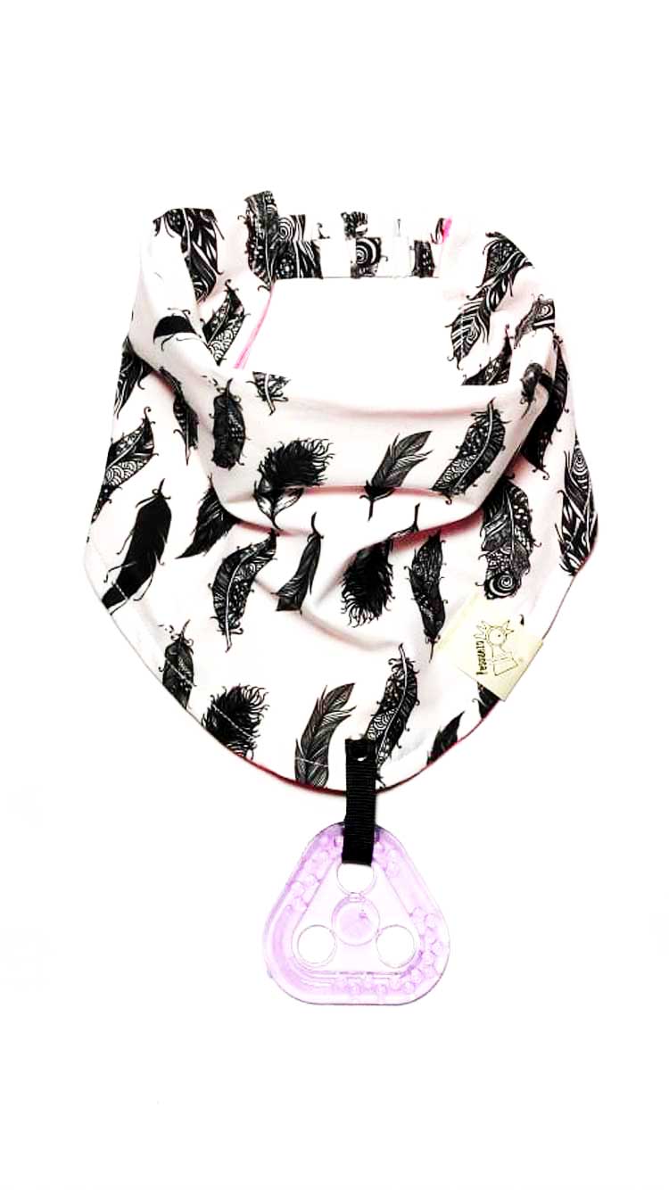 Babas Plumas Banda Pescuezo