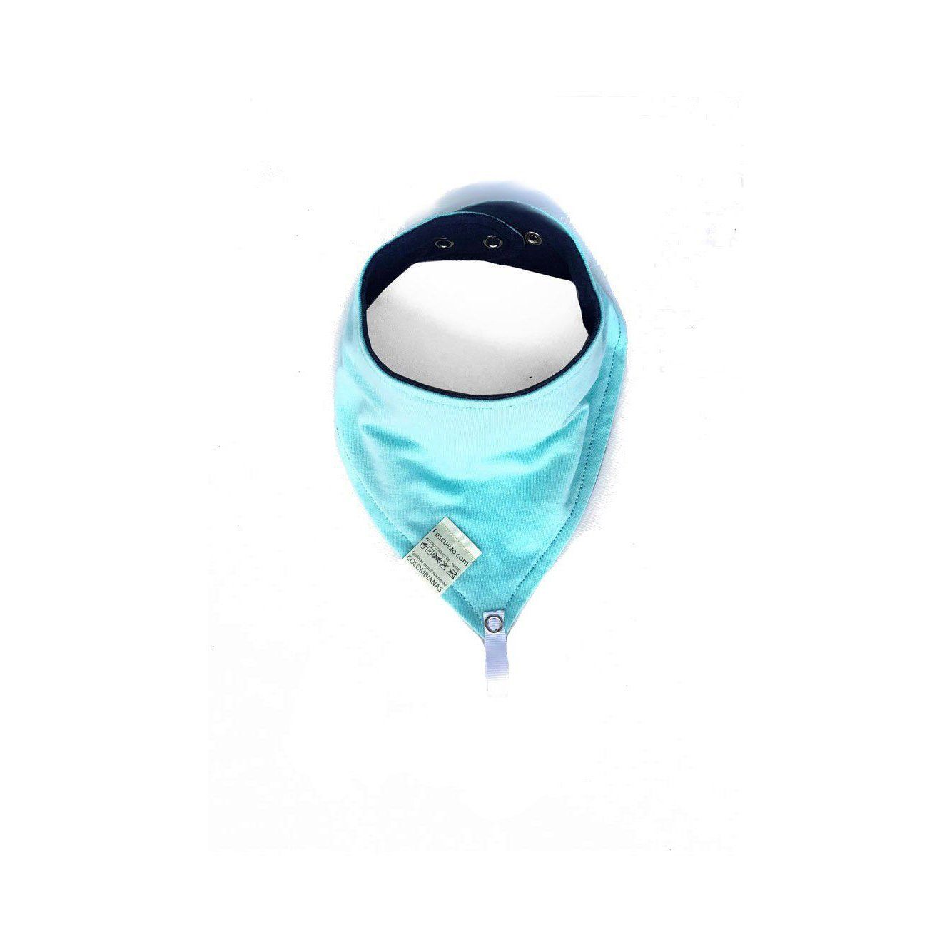 Babas Azul Menta Broches Pescuezo