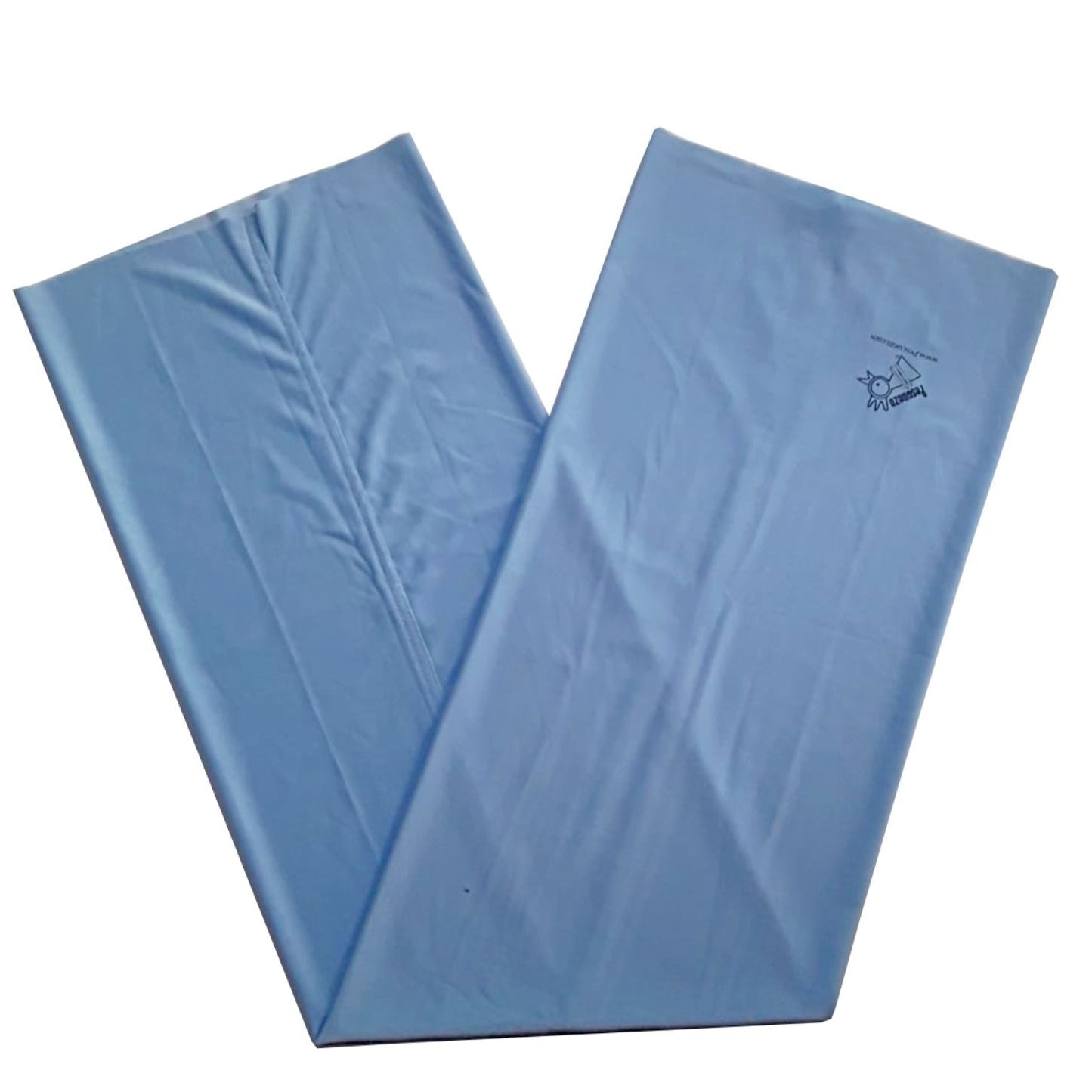 Hijuepeta Microfibra Azul Bebé 100cms - Pescuezo