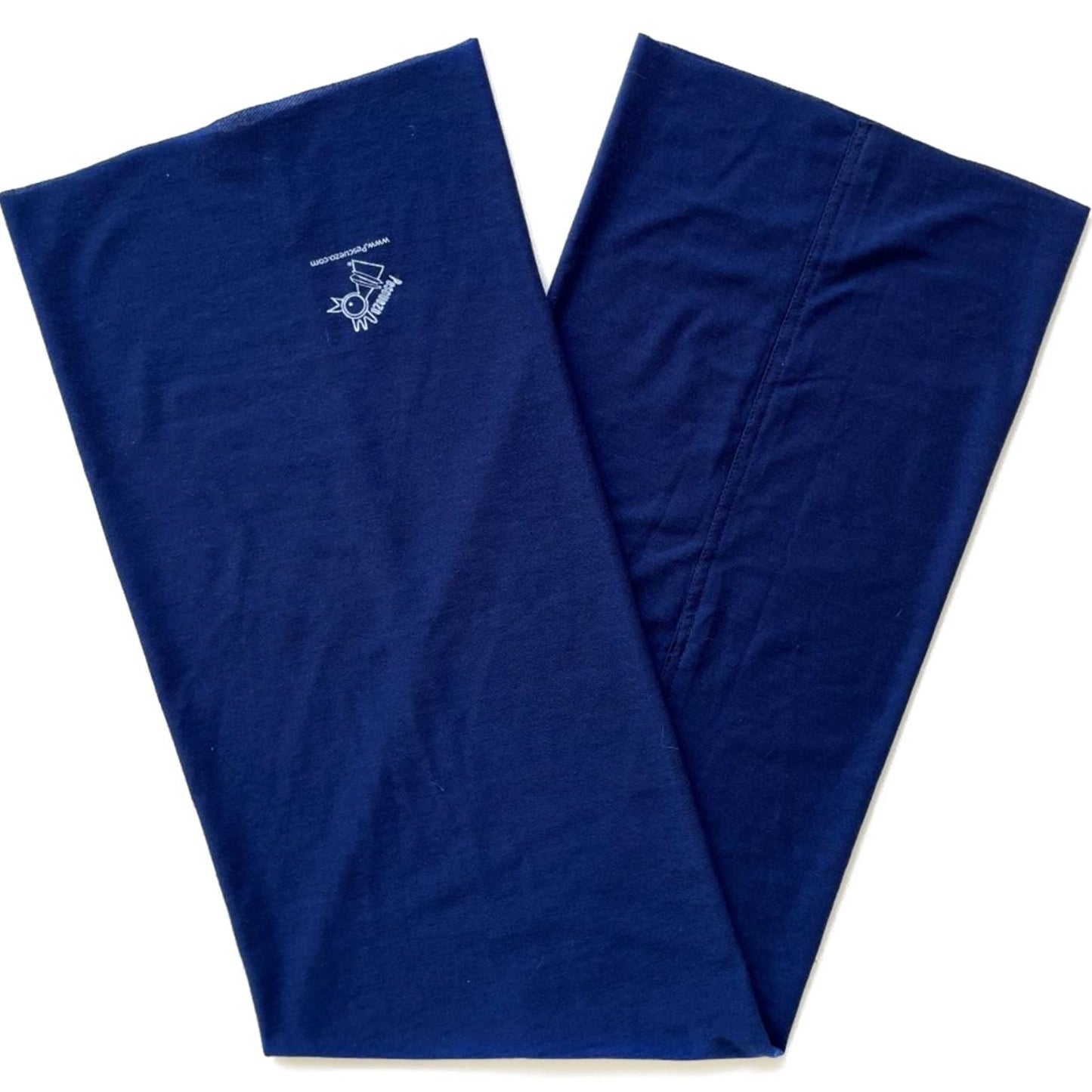 Hijuepeta Microfibra Azul Oscuro 100 cms - Pescuezo