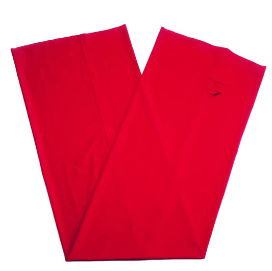 Hijuepeta Microfibra Rojo 100 cms - Pescuezo