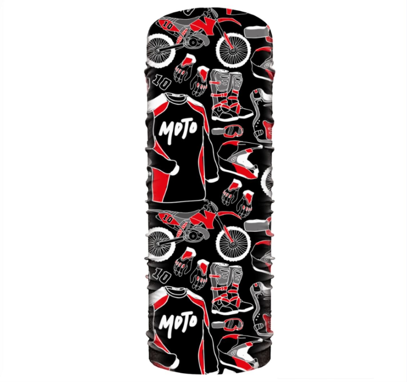 Microfibra uniforme Rojo - Pescuezo
