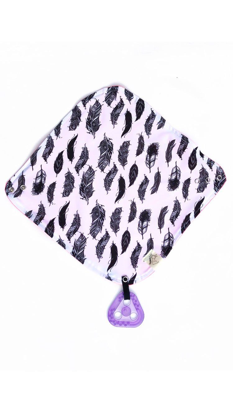 Babas Plumas Broches Pescuezo