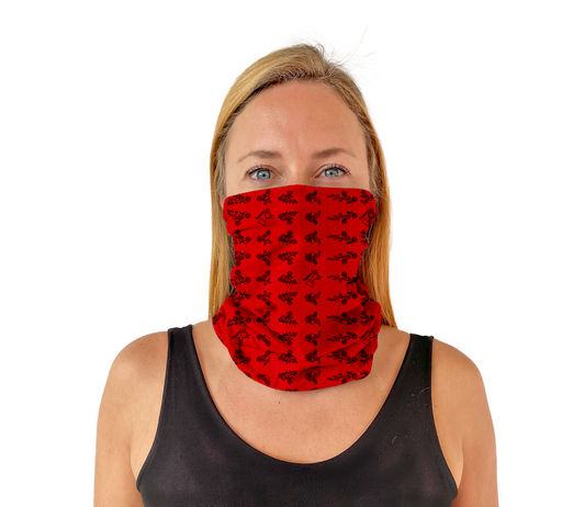 Microfibra Motocross Rojo