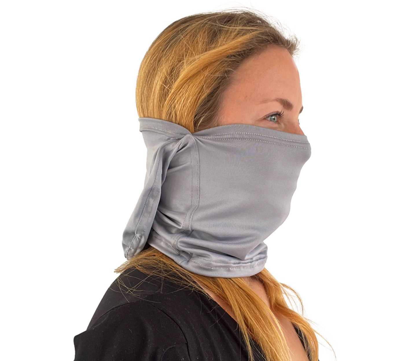 Balaclava Gato Unicolor Gris Claro