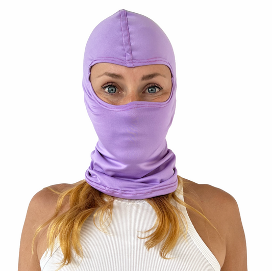 Balaclava Microfibra Unicolor Mora