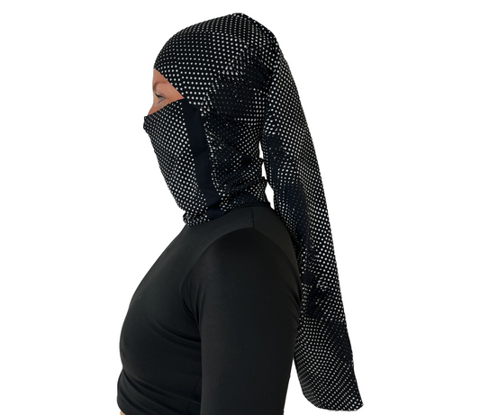 Doble Hijuepeta Luz Reflectivo 100cms Puntos Byn