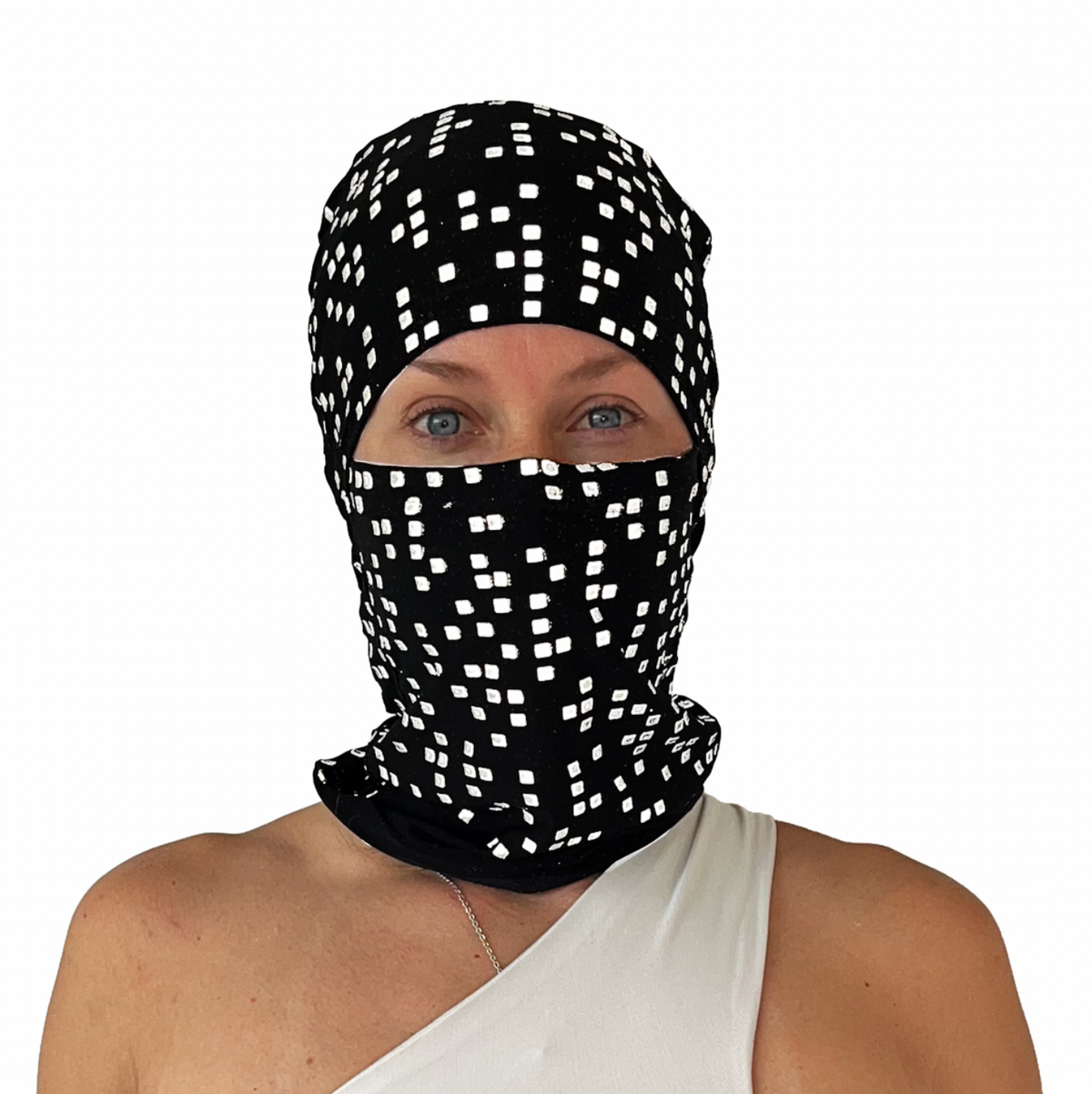 Balaclava Microfibra Gato Reflectivo Luz Lego