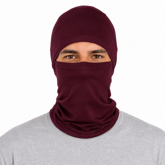 Balaclava Gato Unicolor Vino