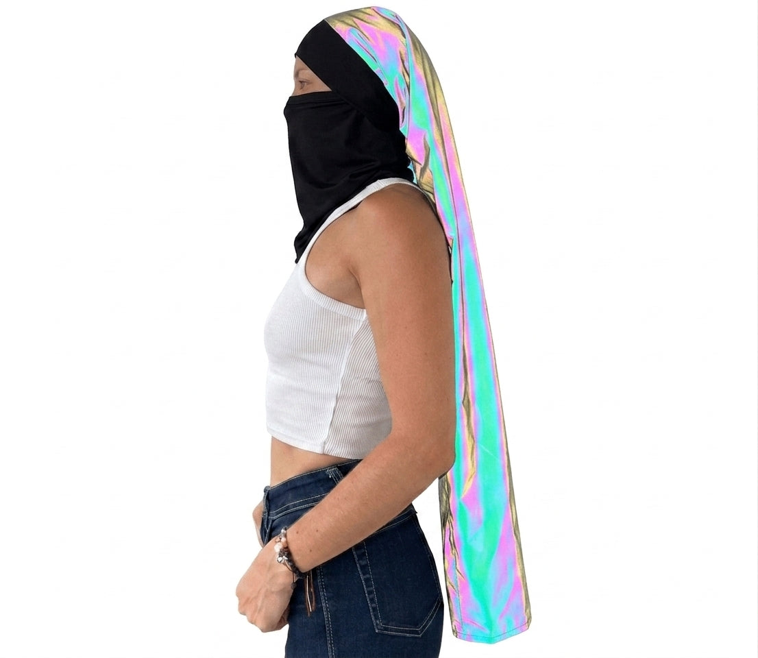 Pescuezo Doble Hijuepeta Luz Rígido Multicolor 100cms