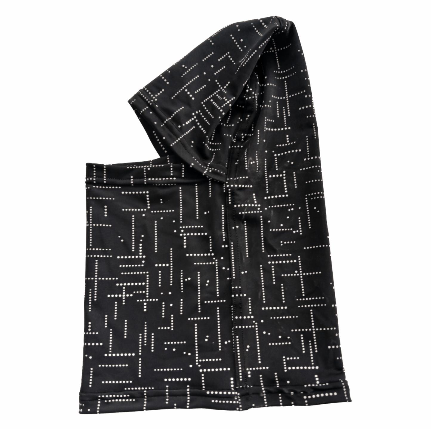 Balaclava Gato Luz Reflectivo Tetris BYN - Pescuezo