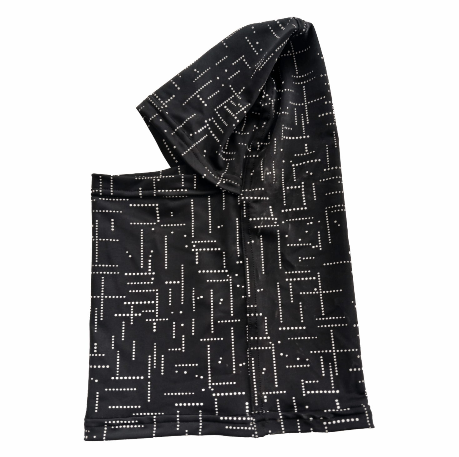 Balaclava Gato Luz Reflectivo Tetris BYN - Pescuezo