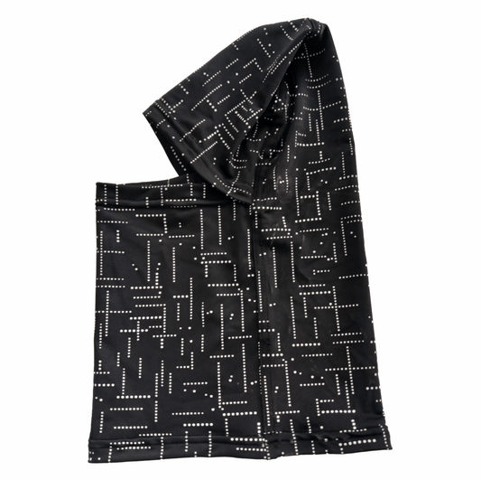 Balaclava Gato Luz Reflectivo Tetris BYN - Pescuezo