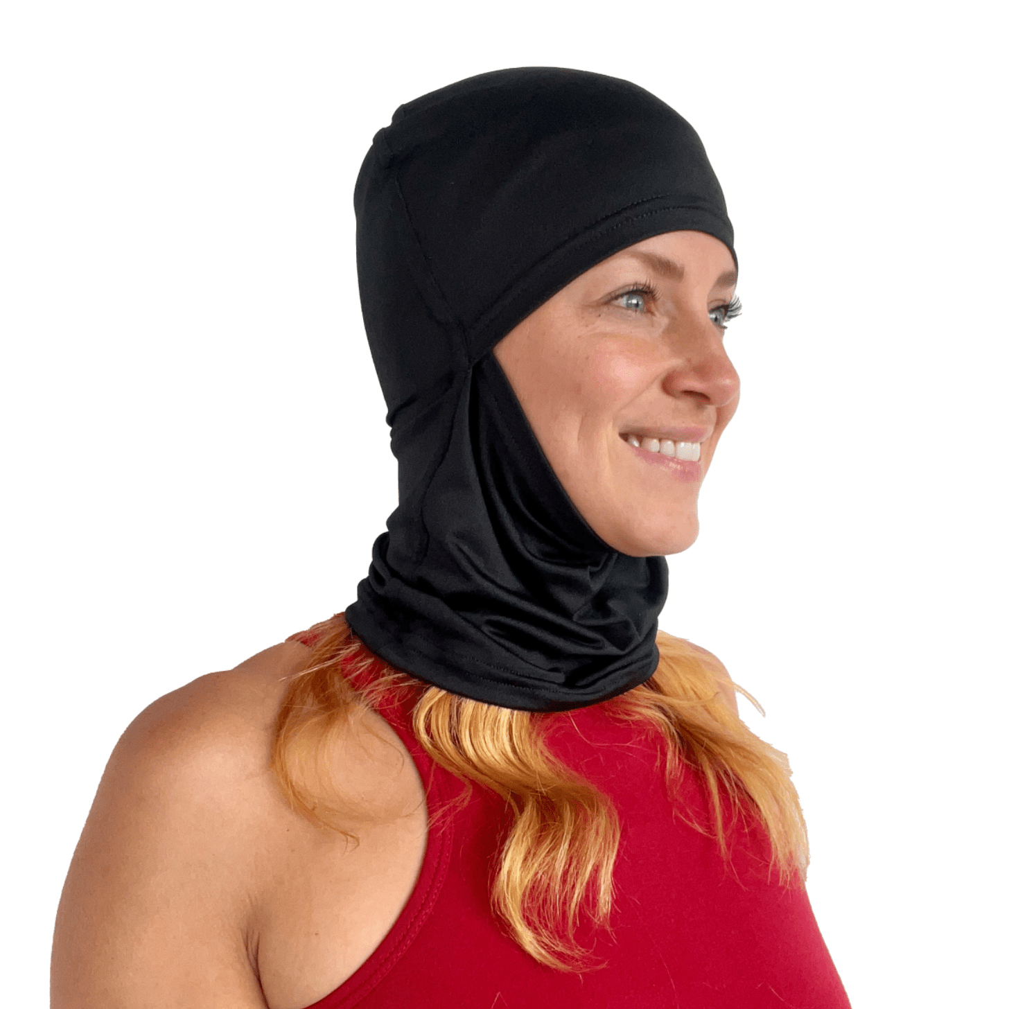 Balaclava Gato Unicolor Negro - Pescuezo