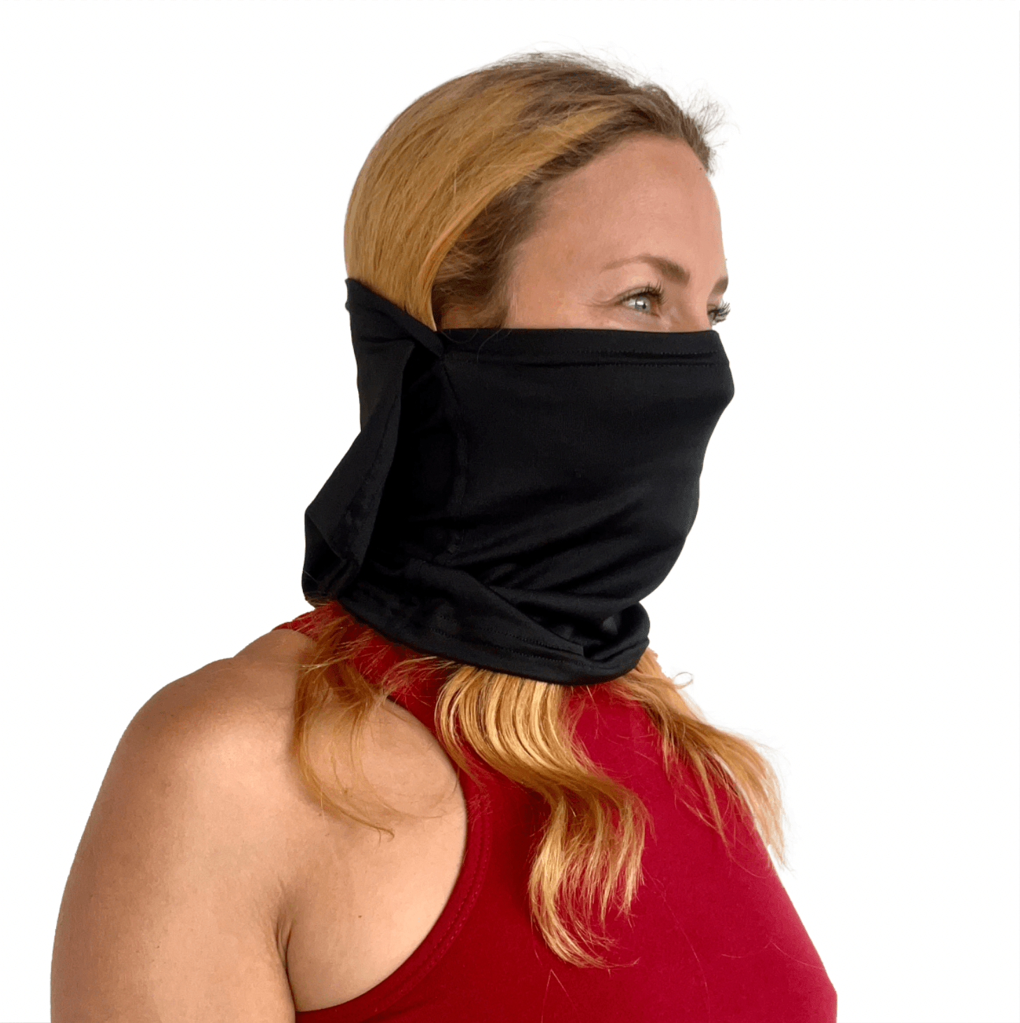 Balaclava Gato Unicolor Negro - Pescuezo