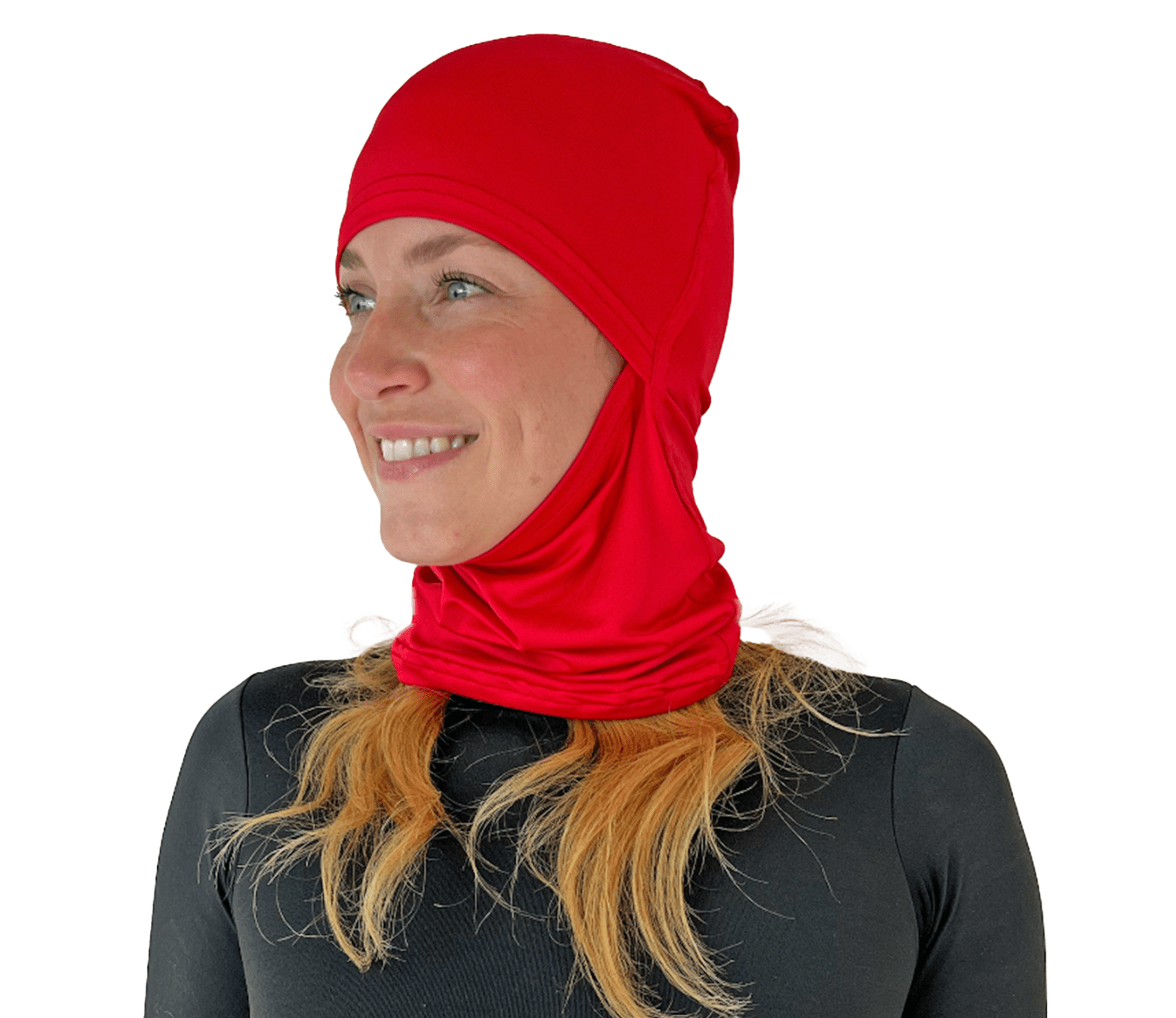 Balaclava Gato Unicolor Rojo - Pescuezo