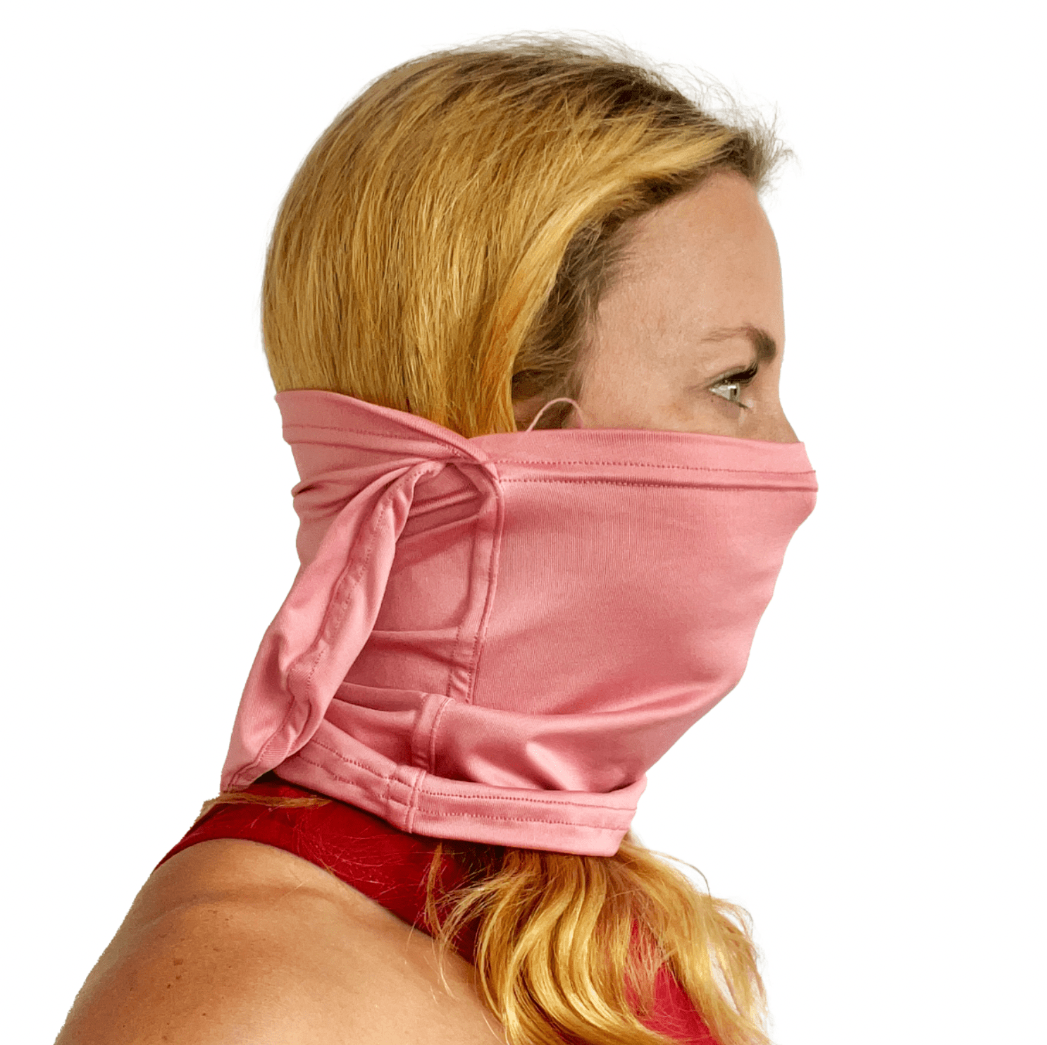 Balaclava Gato Unicolor Rosa - Pescuezo