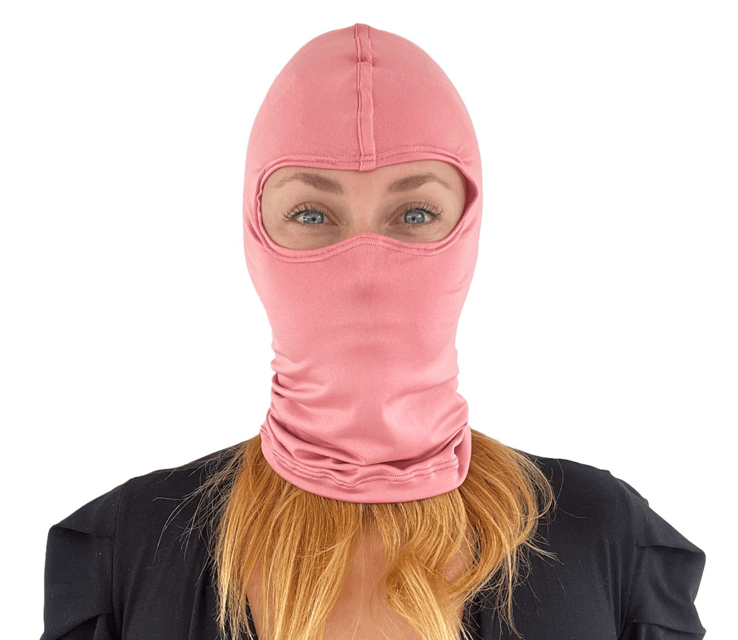 Balaclava Microfibra Unicolor Rosa - Pescuezo