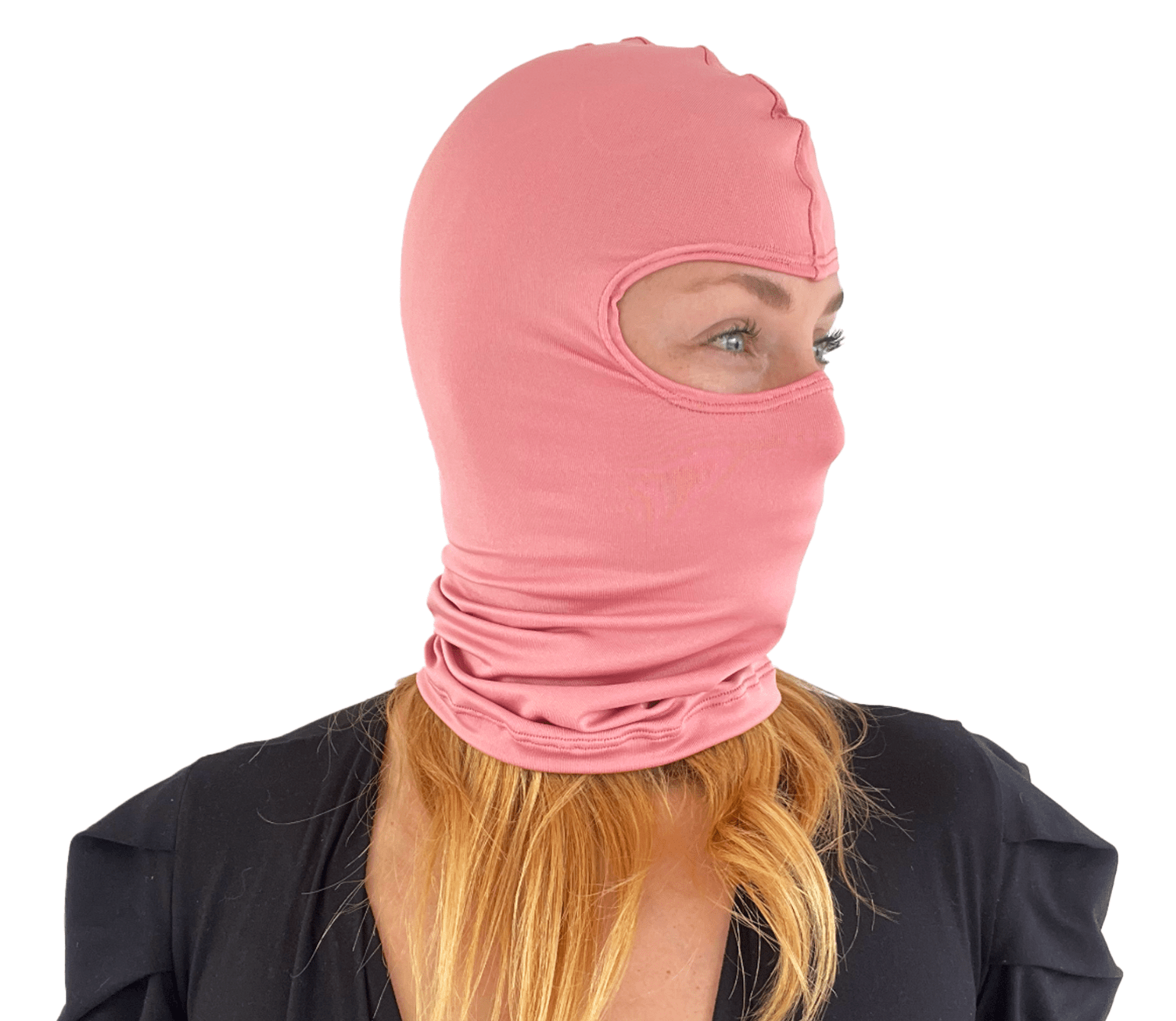 Balaclava Microfibra Unicolor Rosa - Pescuezo