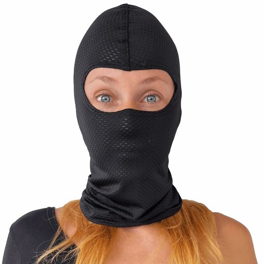 Balaclava Unicolor Peto Negro - Pescuezo