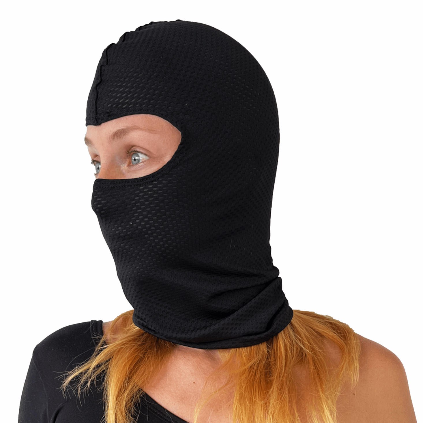 Balaclava Unicolor Peto Negro - Pescuezo