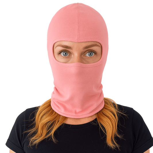 Balaclava Unicolor Rosa - Pescuezo