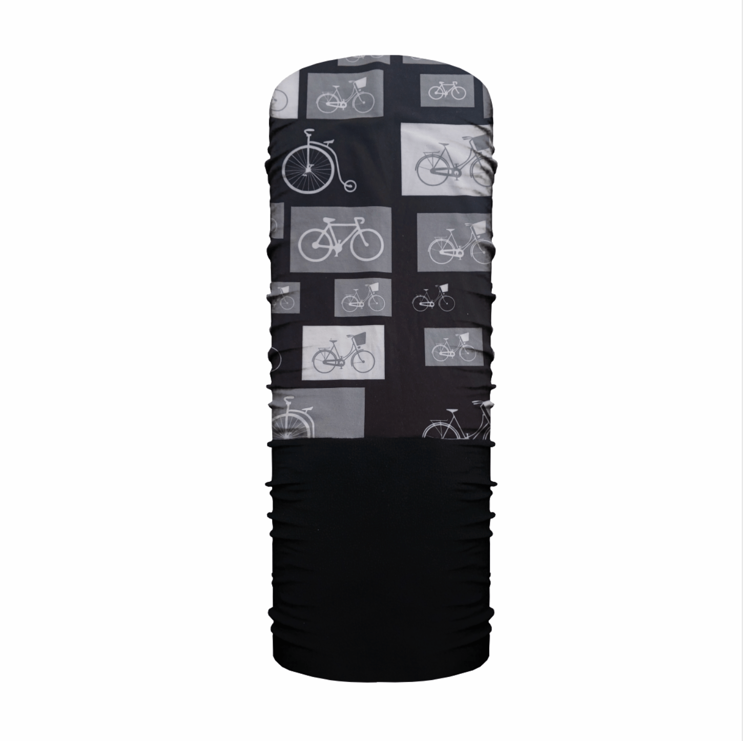 Bipolar Microfibra Bicis/Negro - Pescuezo