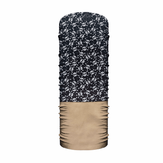 Bipolar Microfibra Huejote Negro/Beige - Pescuezo