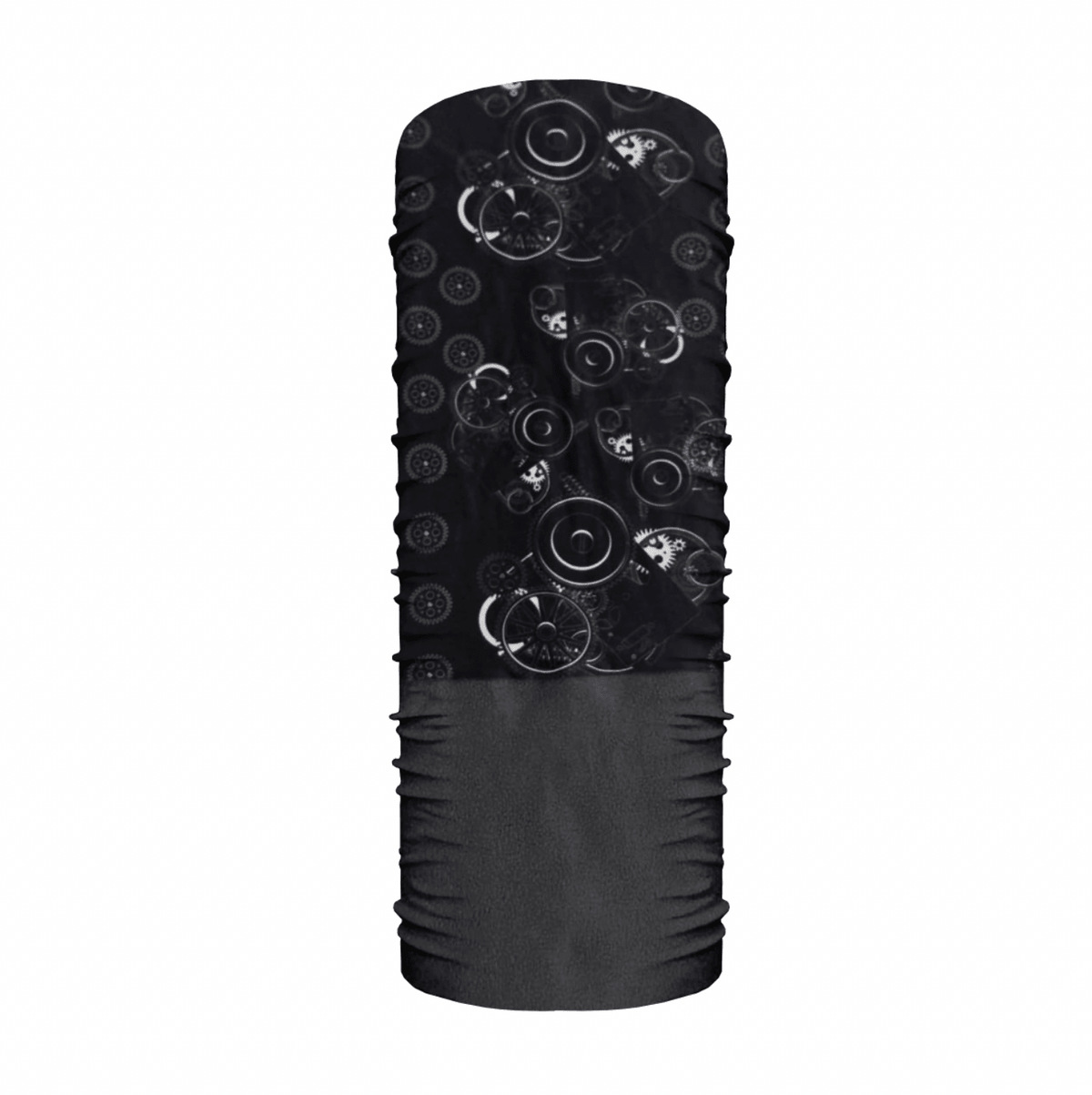 Bipolar Microfibra Piñon Negro/Gris - Pescuezo